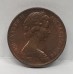 AUSTRALIA 1980 . ONE 1 CENT COIN . FEATHER-TAILED GLIDER